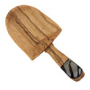 Petite Shovel Olive Wood Scoop, Set of 3