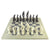 Hand Carved Soapstone Safari Animal Chess Set (Grey)