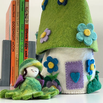 Handcrafted Felt Fairy House