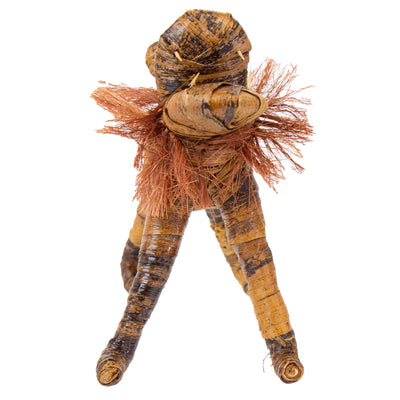 Large Banana Fiber Lion Safari Animal Sculpture