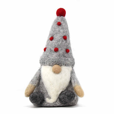 Hand Crafted Felt: Holiday Gnomes Trio