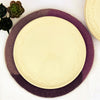 Handmade Felt Paisley Placemat Chargers in Lilac Dusk, Set of 4