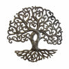 Tree of Life Curly Haitian Steel Drum Wall Art, 14"