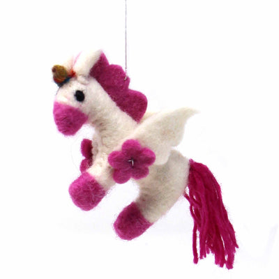 Felt Unicorn Mobile