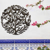 Double Tree of Life Haitian Steel Drum Wall Art, 24"