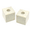 Cube Soapstone Candle Holders, Set of 2