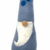 Handmade Felt Winter Blues Gnome Trio Set