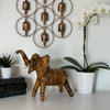 Large Banana Fiber Elephant Safari Animal Sculpture