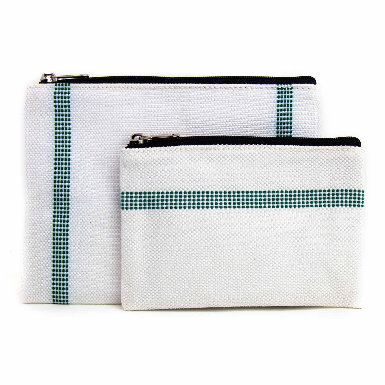 Recylced Firehose Zipper Bags, Large & Medium