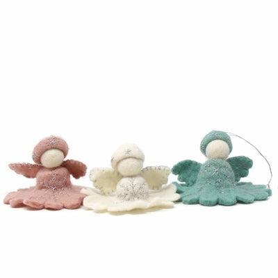 Blue Angel Felt Ornament