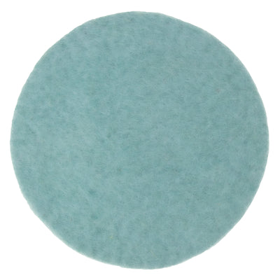 Handmade Felt Trivet: Clearwater Blue