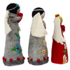 Set of 3 Handcrafted Felt Angel, Tree Topper/Tabletop Decor