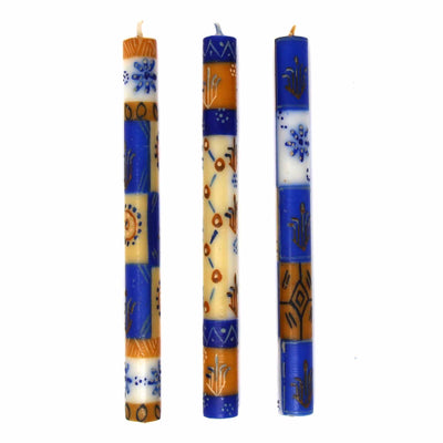 Nobunto Tall Candles - Three in Box, Fair Trade (Durra Design)