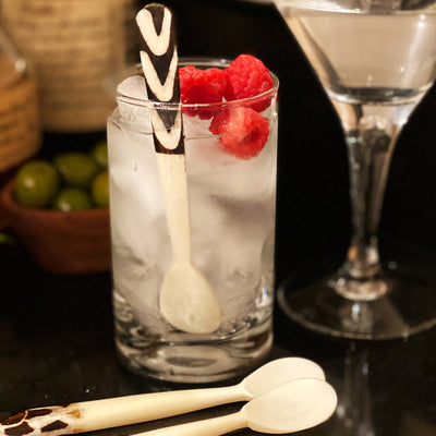 Handmade Natural Bone Bar Set - 3 Spoons