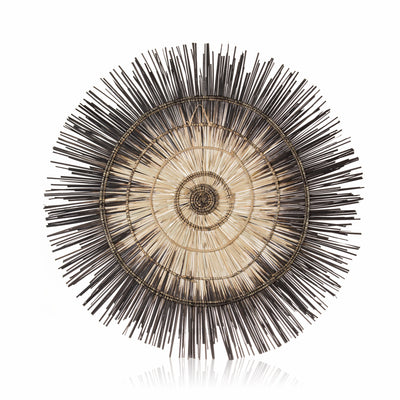 Palm Sun Circle, Black 35.5 inch