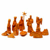 Hand-carved Wood Nativity Set from Kenya