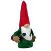 Handmade Felt Gnome Wine Bottle Toppers, Set of 2