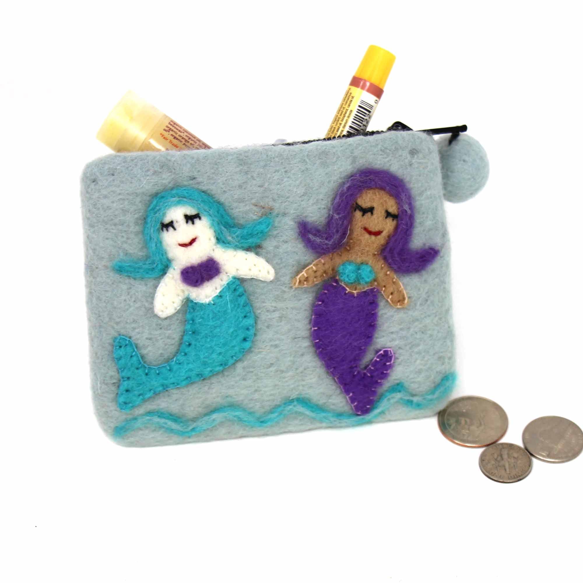 Handcrafted Mermaid Coin Purse