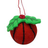 Sporty Kid Handmade Felt Ornament Collection: Soccer, Football, Baseball, Basketball