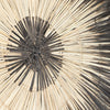 Large Palm Sun Circle, Black 47 inch