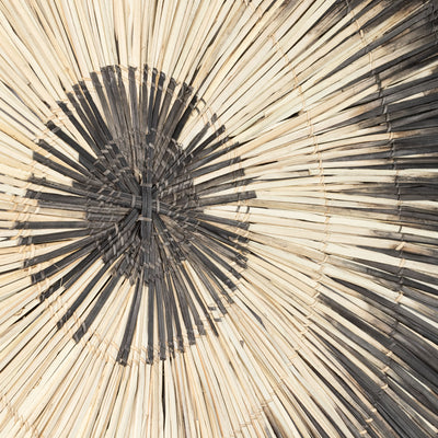 Large Palm Sun Circle, Black 47 inch