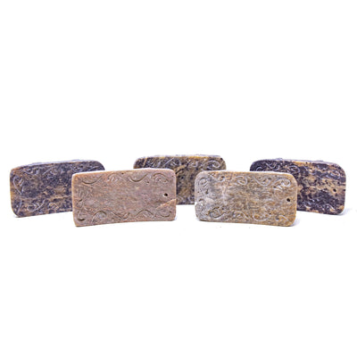 Carved Soapstone Incense Holder with Jasmine Stick Incense