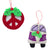 Peace Out Handmade Felt Ornament Collection, Set of 2
