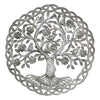 Dancing Tree of Life Haitian Steel Drum Wall Art, 24"