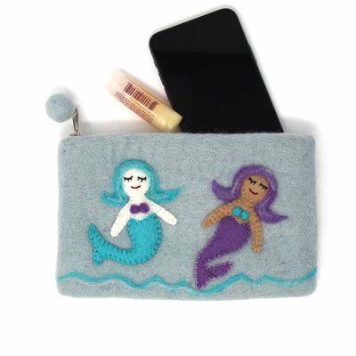 Handcrafted Mermaid Pouch