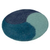 Handmade Felt Paisley Placemat Chargers in Tidepool Blue, Set of 4