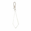 Abalone Diamond Shaped Dangle Earrings
