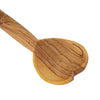 Olive Wood Heart Scoop Spoon, 8 inch