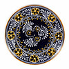 Encantada Handmade Pottery 8" Trivet or Wall Hanging, Blue