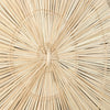 Large Palm Sun Circle, Natural 47 inch