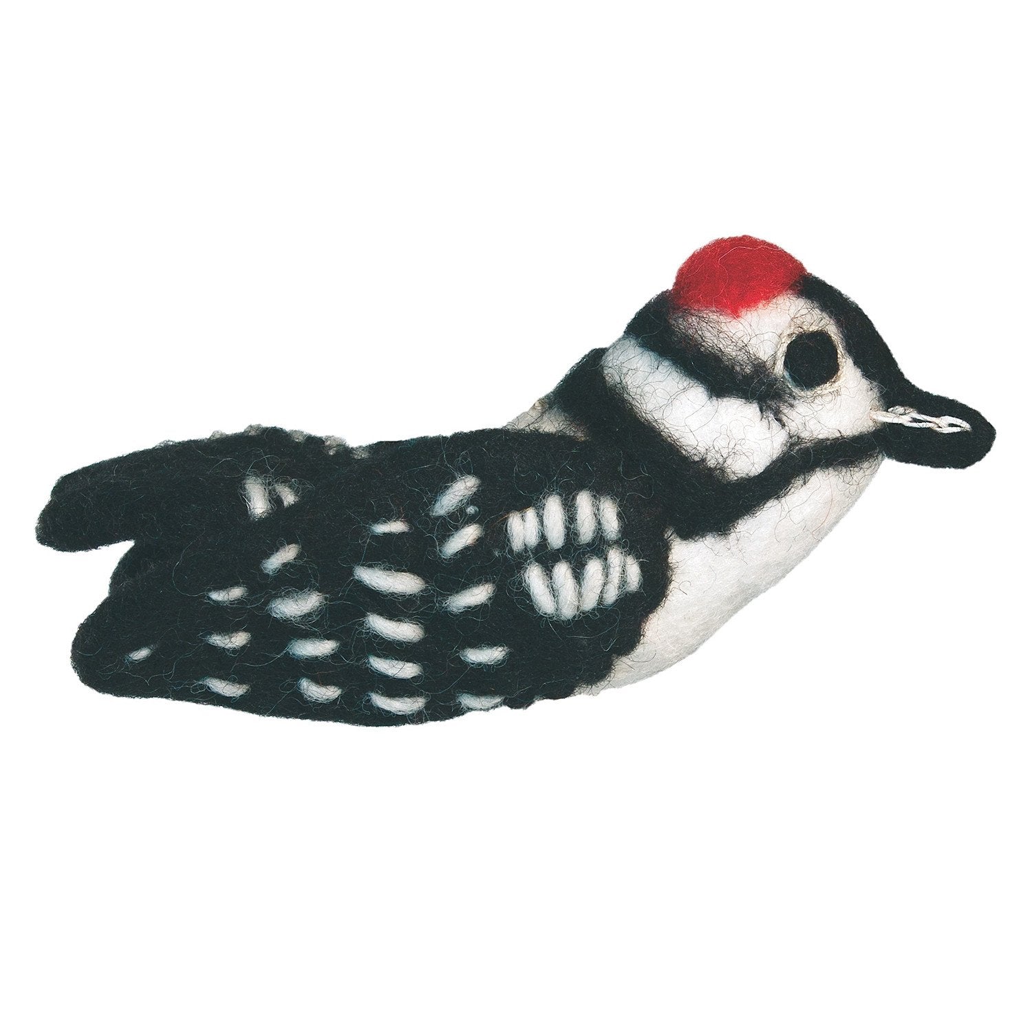Garden Ornament, Downy Woodpecker