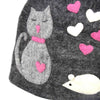 Handmade Felt Cat & Mouse Tea Cozy