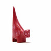 Soapstone Cat - Small - Red