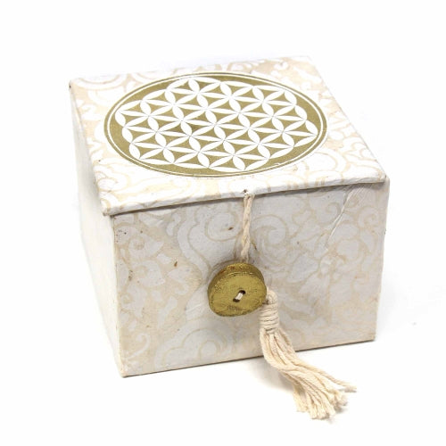 Meditation Bowl Box: 3 inch Flower Of Life