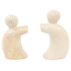 Soapstone Helping Hands Modern Decor Bookends