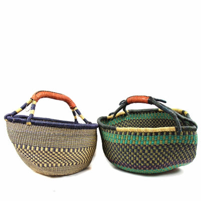 Bolga Market Basket, Extra Large - Mixed Colors