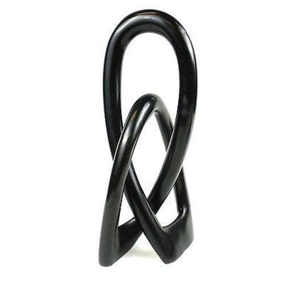 Lovers Knot 8 inch Black