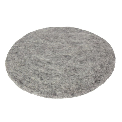 Handmade Felt Trivet: Heather Grey