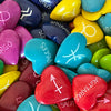 Single Soapstone Zodiac Hearts