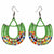 Maasai Bead Basket Dangle Earrings
