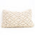 Macrame Pillow, Rectangular Beige with Insert