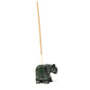 Handmade Elephant Soapstone Incense Holder with Lemongrass Stick Incense