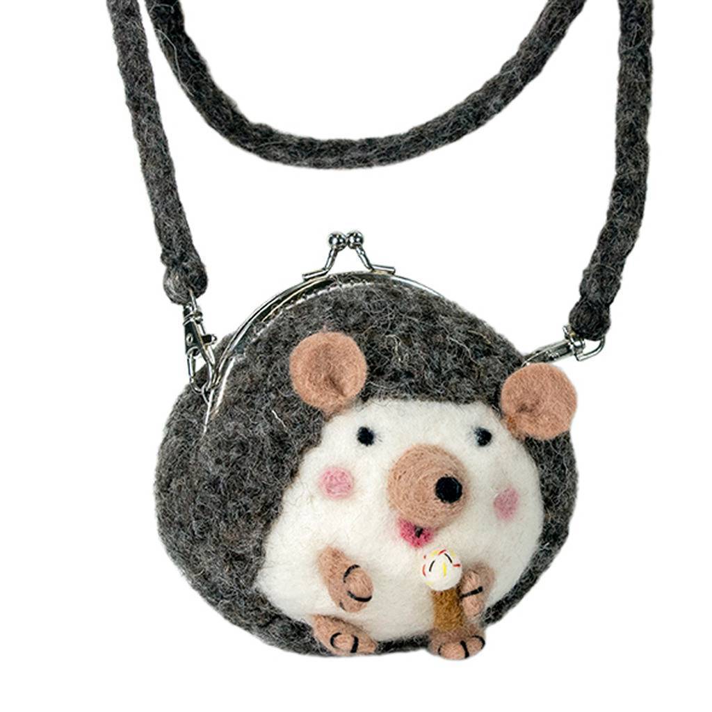 Critter Purse : Harper Hedgehog