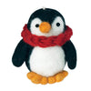 Handmade Penguin  Felt Ornaments, Set of 2