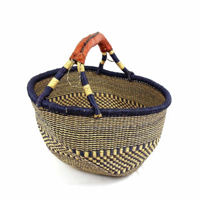 Bolga Market Basket, Extra Large - Mixed Colors