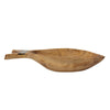 Fish Design Nested Olive Wood Serving Bowls, Set of 3